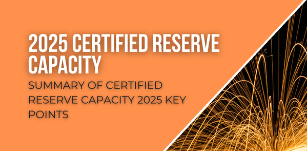 Summary of Certified Reserve Capacity